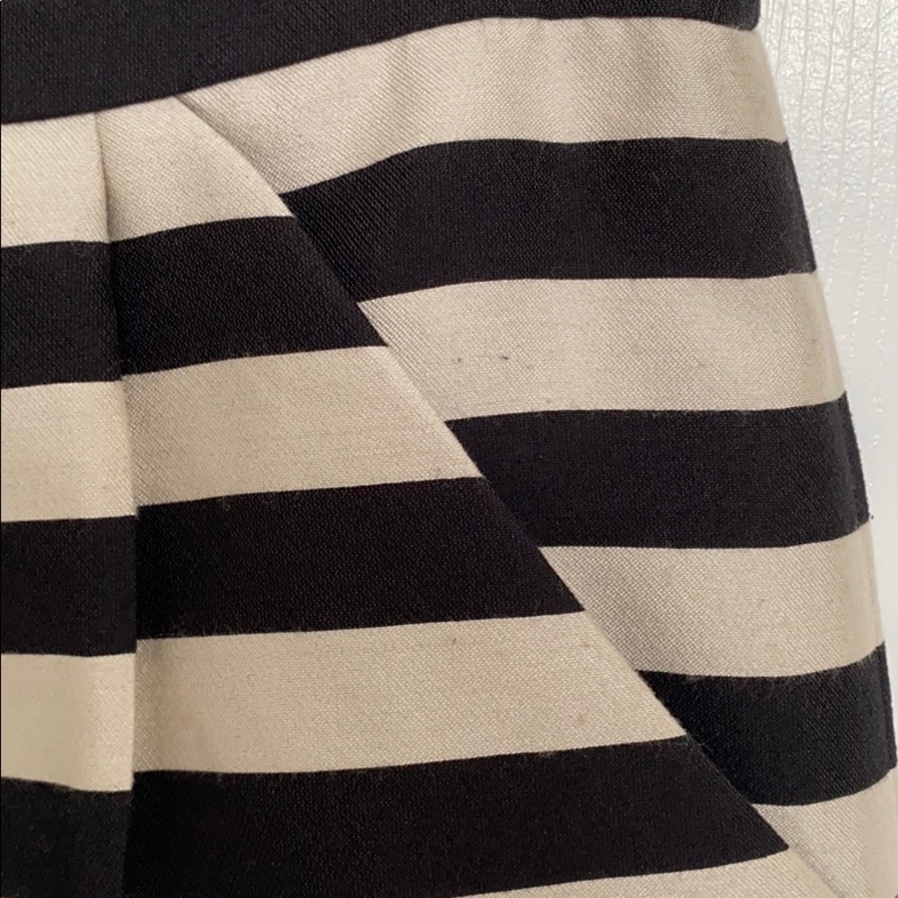 Black and White(ish) Striped Skirt - Picture 3 of 6